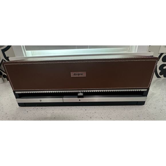 DiscGear Selector 120HD Faux Leather CD & DVD Storage Case w Label Card - Brown - Picture 1 of 10